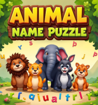 Animal Name Puzzle